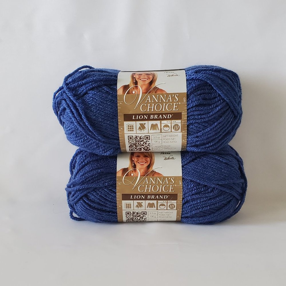 2 New Vanna's Choice 3.5 oz Colonial Blue